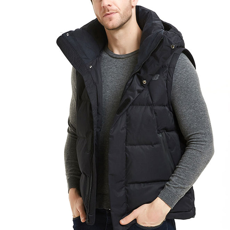 New Balance Lifestyle Long Down Parka Asia Sizing 'Black' NP846041-BK