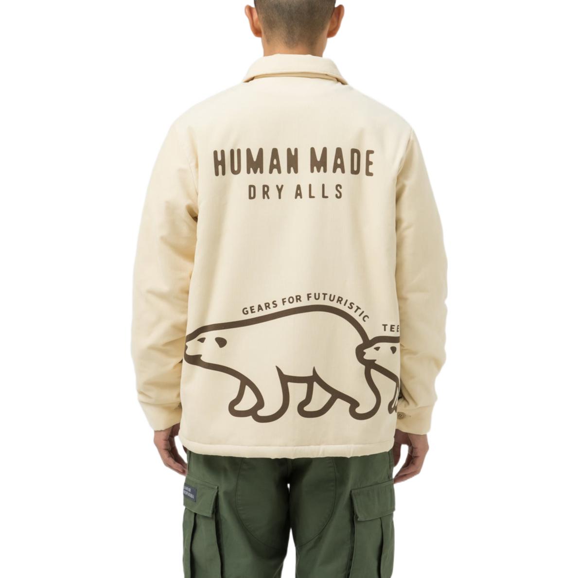 HUMAN MADE Corduroy Jacket 'White' HM24JK021