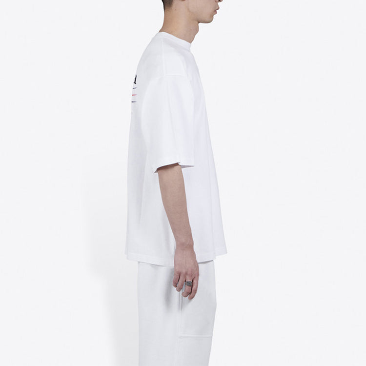 Balenciaga Logo Printed Small logo Male White 620969TIV529040
