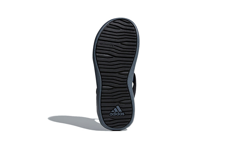 (PS) adidas RapidaSwim Black Blue Sandals 'Black Blue' DB1782