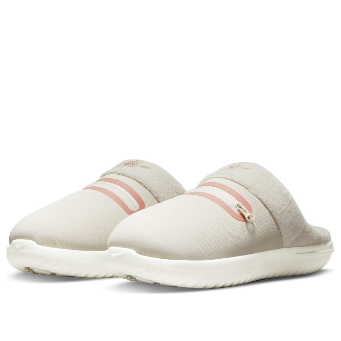 (WMNS) Nike Burrow Sandals Beige/Pink DQ4992-104