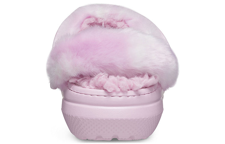 Crocs Classic Fur Sure Clogs Ballerina 'Pink White' 207303-6SU