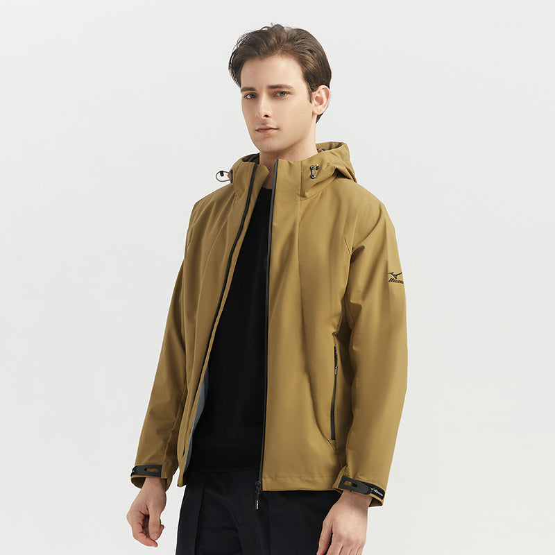 Mizuno Outdoor Windbreaker Jacket 'Brown' A2CC3105