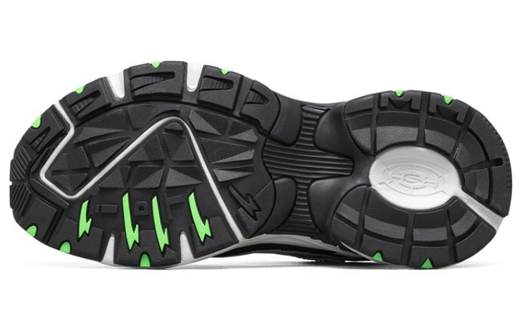 (WMNS) Skechers Stamina Sports Shoes White/Black/Green 88888383-WNVL