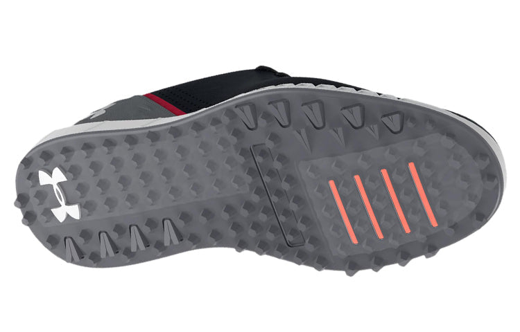 Under Armour HOVR Drive Spikeless Wide 'Black Pitch Grey' 3025079-001