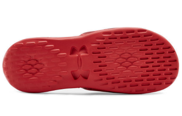 Under Armour Playmaker Diverge Slides Sandals Red 3022714-600