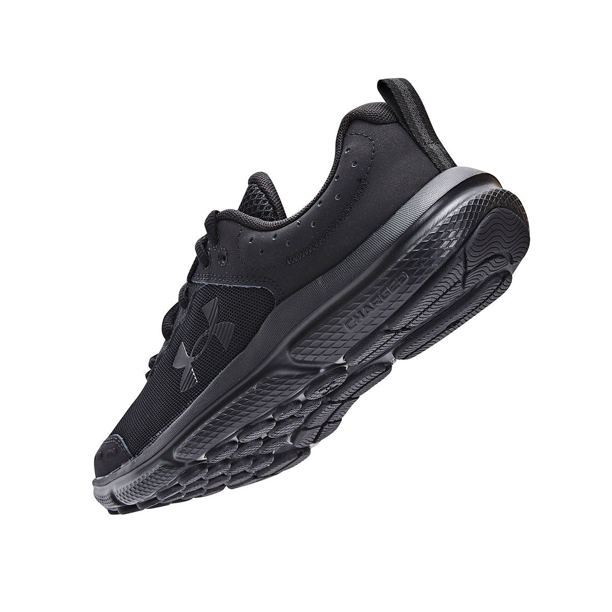 (GS) Under Armour Assert 10 AC 'Triple Black' 3026182-002
