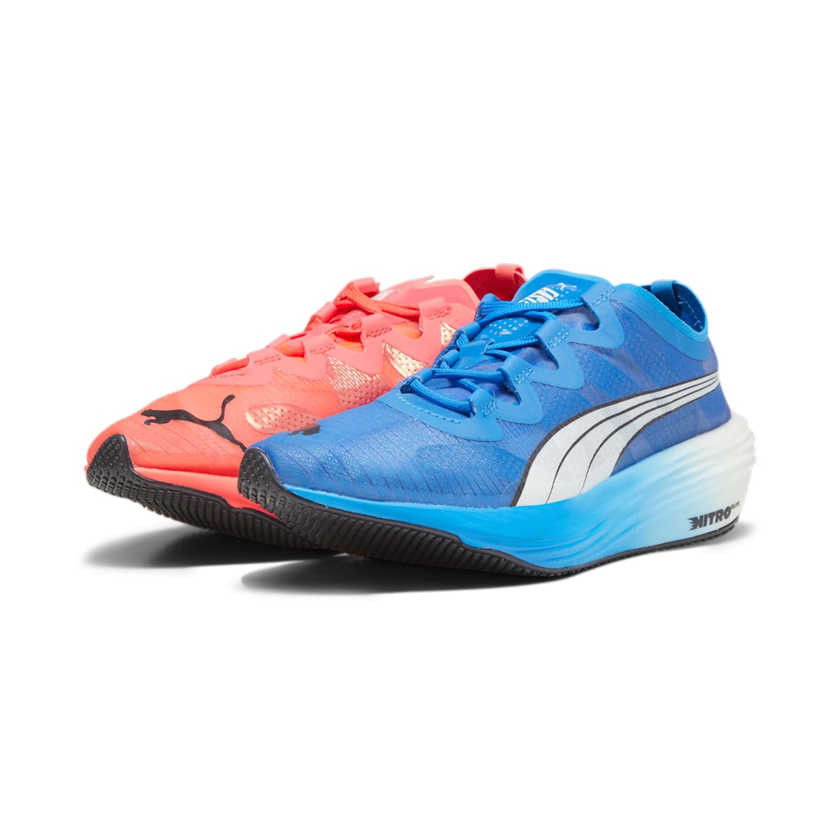 (WMNS) PUMA Fast-FWD Nitro Elite 'Fire Orchid Ultra Blue Mismatch' 376592-05