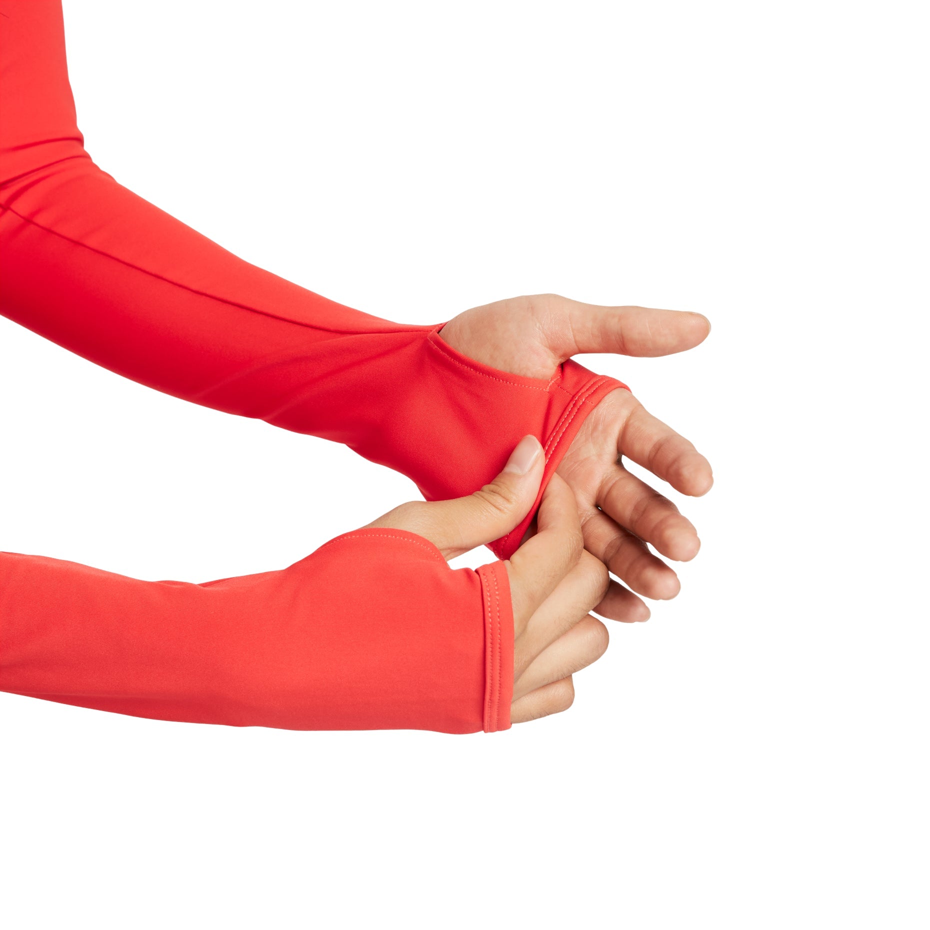 (WMNS) Nike Pro Dri-Fit Cropped Long-Sleeve Top 'Light Crimson' HV9993-633