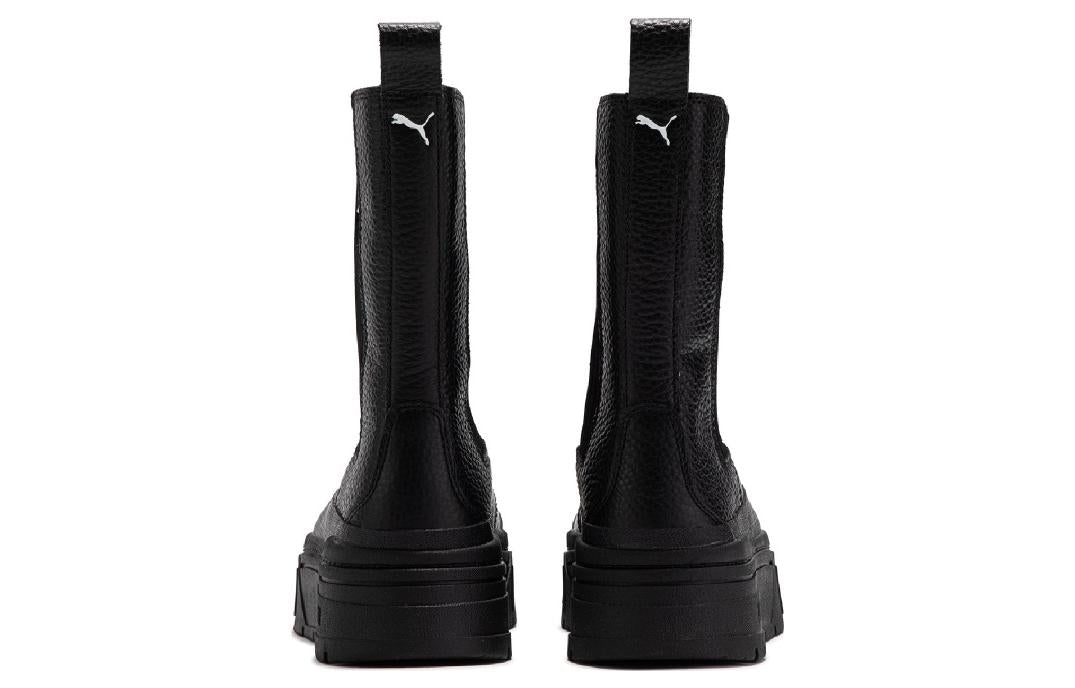 (WMNS) PUMA Mayze Stack Chelsea Boot 'Black' 386742-02