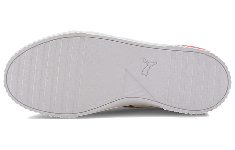 (WMNS) PUMA Carina Leather 'Khaki White Brown' 370325-20