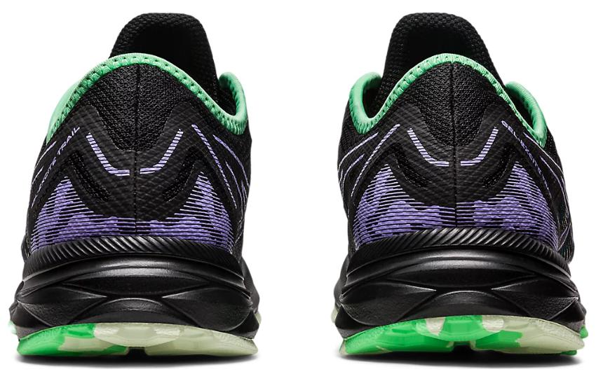 (WMNS) ASICS Gel-Excite Trail 'Black Green Purple' 1012B051-008