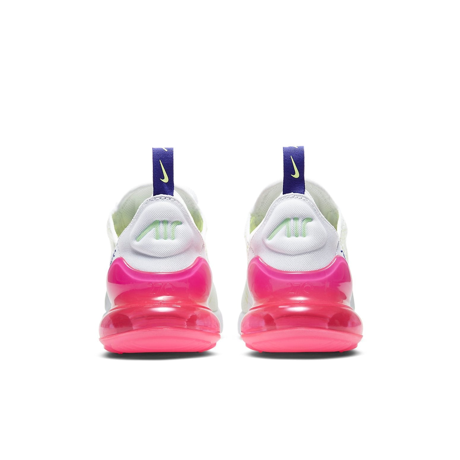 (WMNS) Nike Air Max 270 'White Pink Blast Volt' DH0252-100