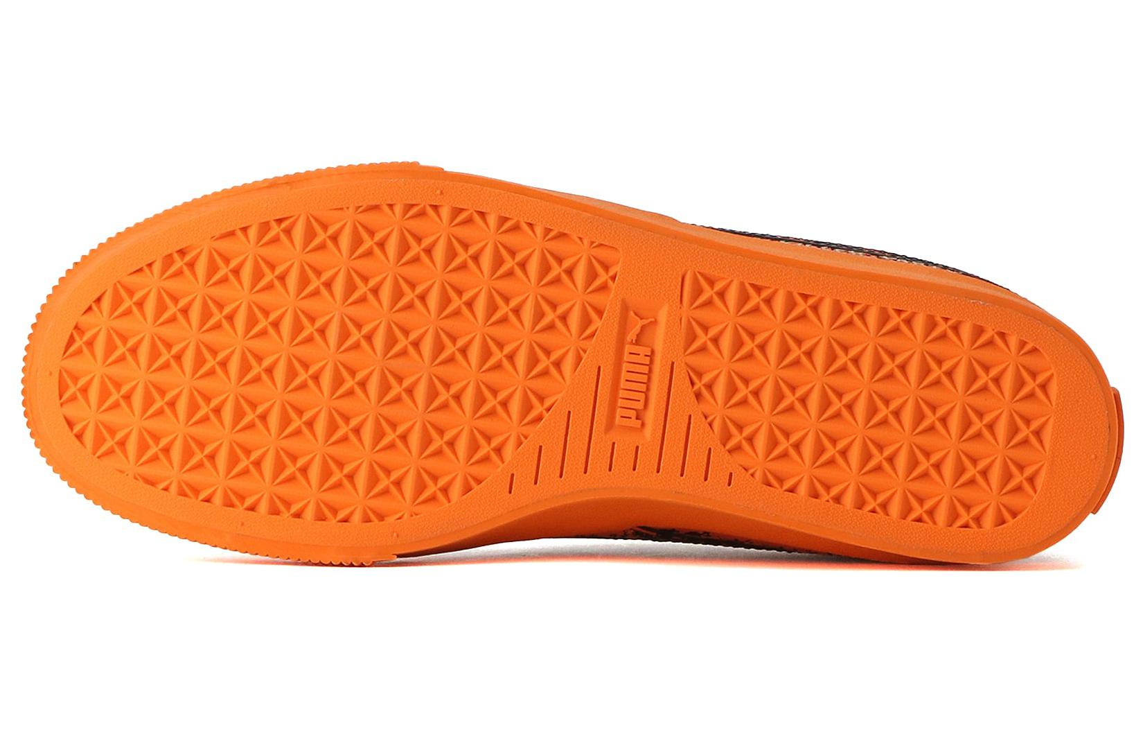 PUMA Suede Skate x Hirotton 'Black Orange' 389993-01