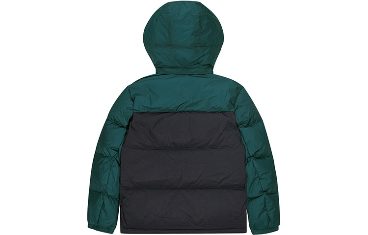 New Balance Classic Reversible Puffer Jacket Asia Sizing 'Black Green' NP943043-GRN