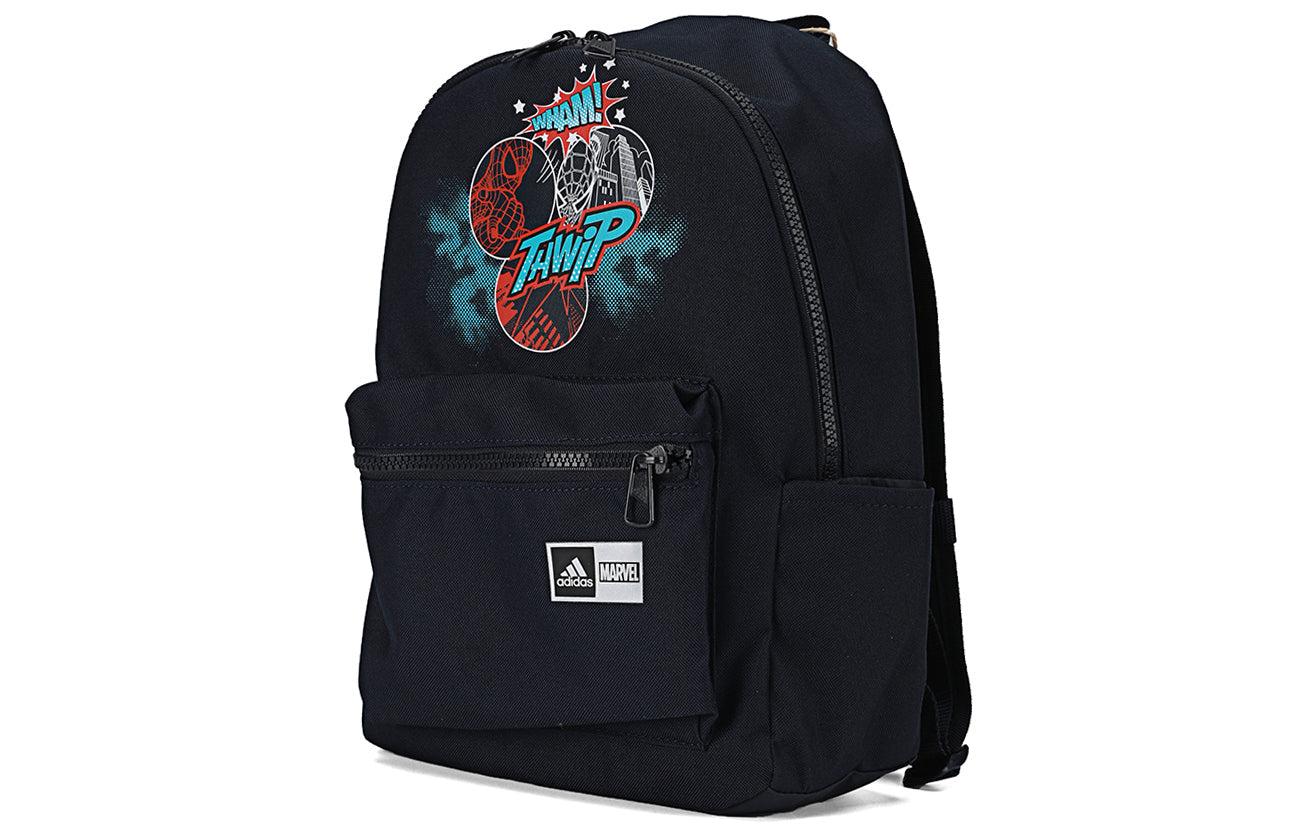 (GS) adidas x Disney Spider-Man Graphic Backpack 'Legend Ink' GE3300