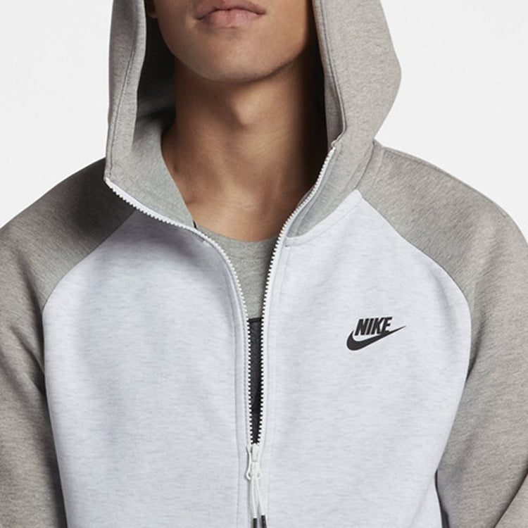 Nike Athleisure Casual Sports Hooded Jacket Gray 928484-052