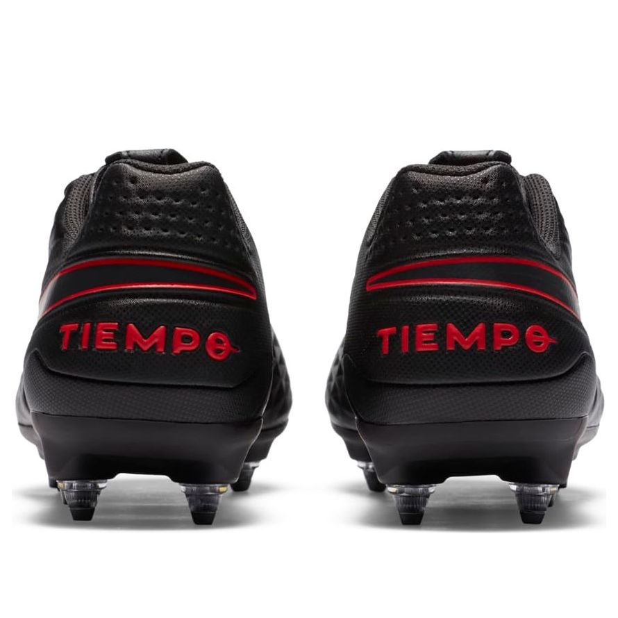 Nike Tiempo Legend 8 Academy SG-PRO Anti-Clog Traction 'Black Red' AT6014-060