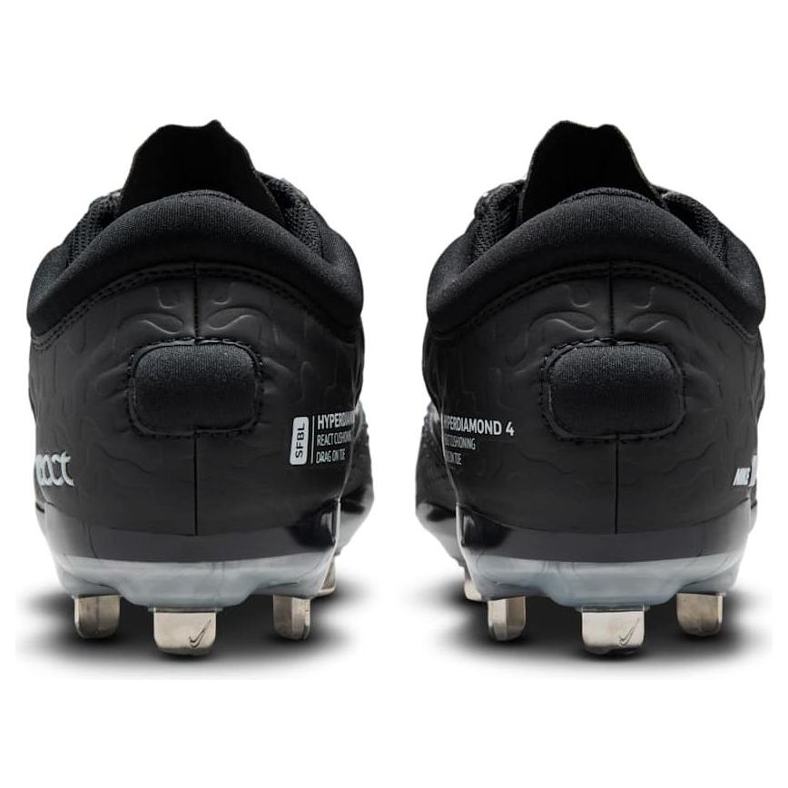 (WMNS) Nike Hyperdiamond 4 Elite 'Black Iron Grey Pure Platinum' FZ0923-001