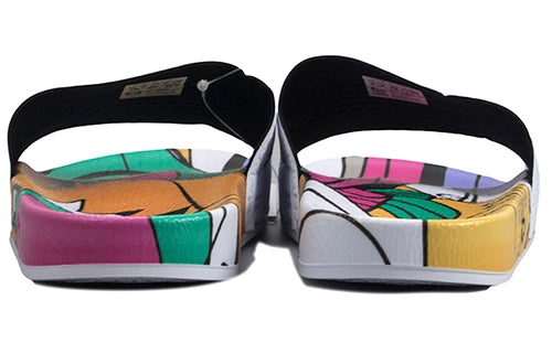 adidas Adilette Slides Multicolor 'White' CQ3096