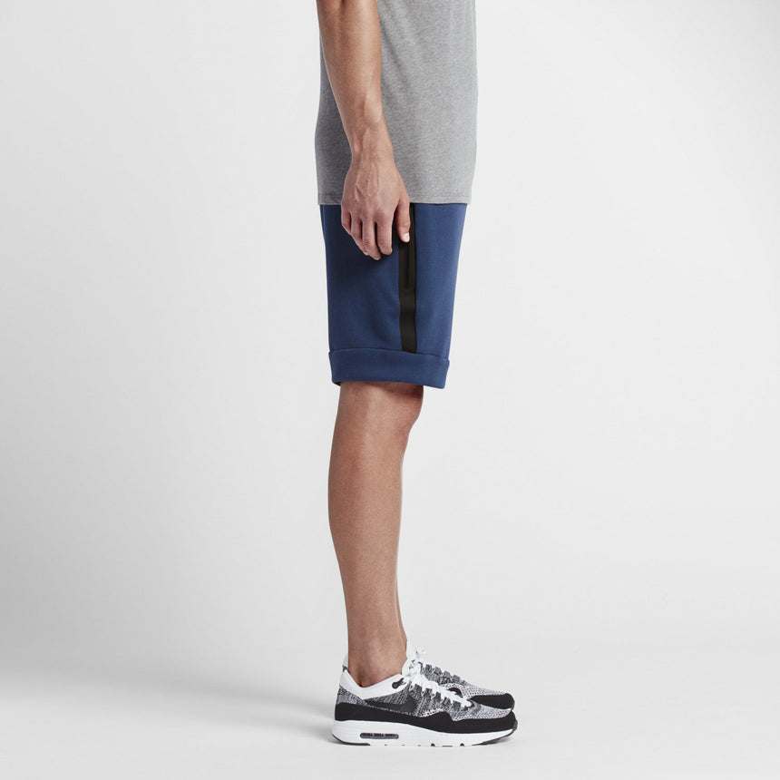 Nike Lacing Knit Casual Sports Shorts Navy Blue 805161-423