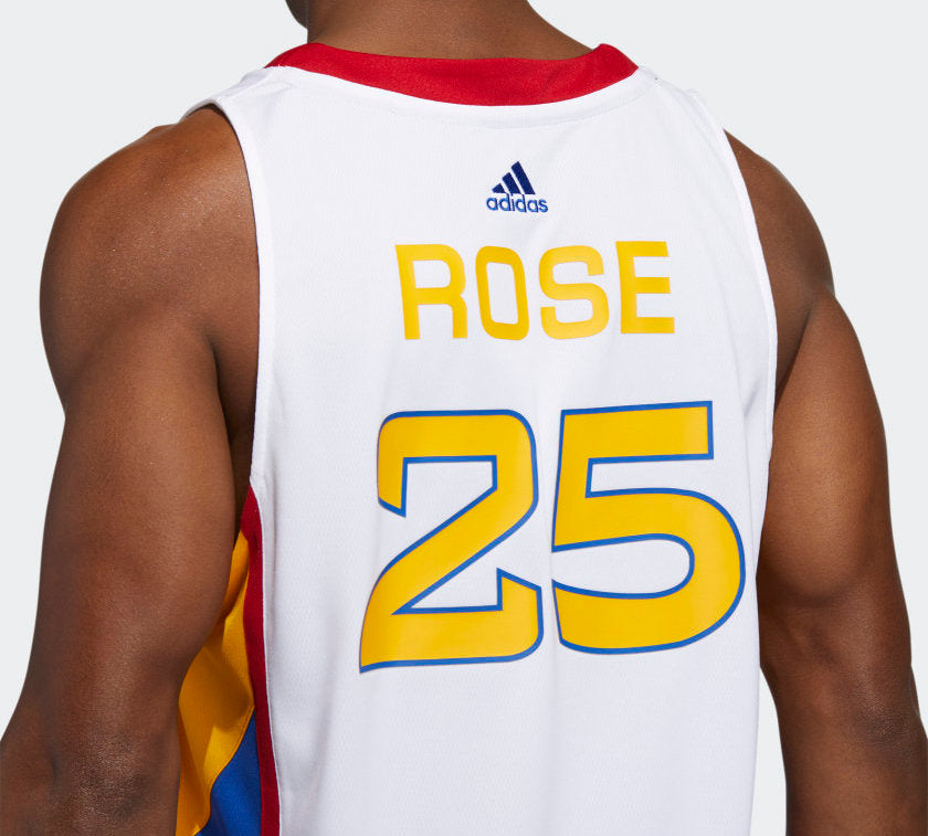 adidas D Rose McDonald's All American Swingman Jersey White GJ0073