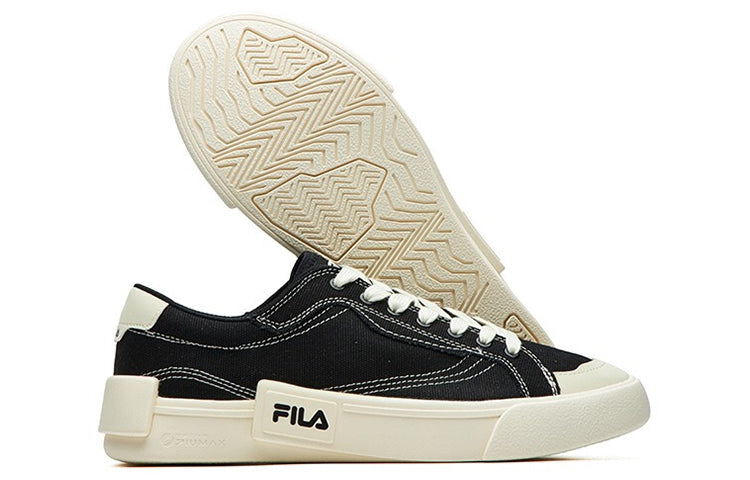 FILA FUSION Canvas Shoes 'Black' T12M125107FBK
