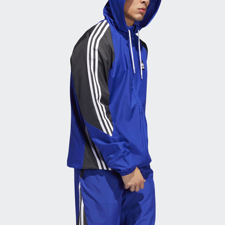 adidas originals Insley Hooded Jacket Blue DU8336