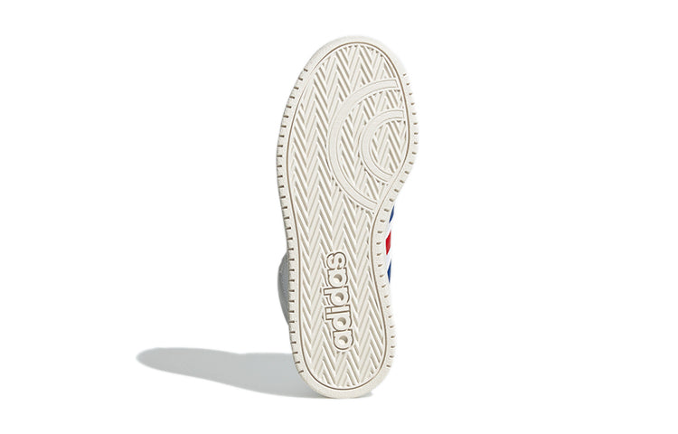 (GS) adidas Hoops Mid 2.0 'White Blue Red' FW9121