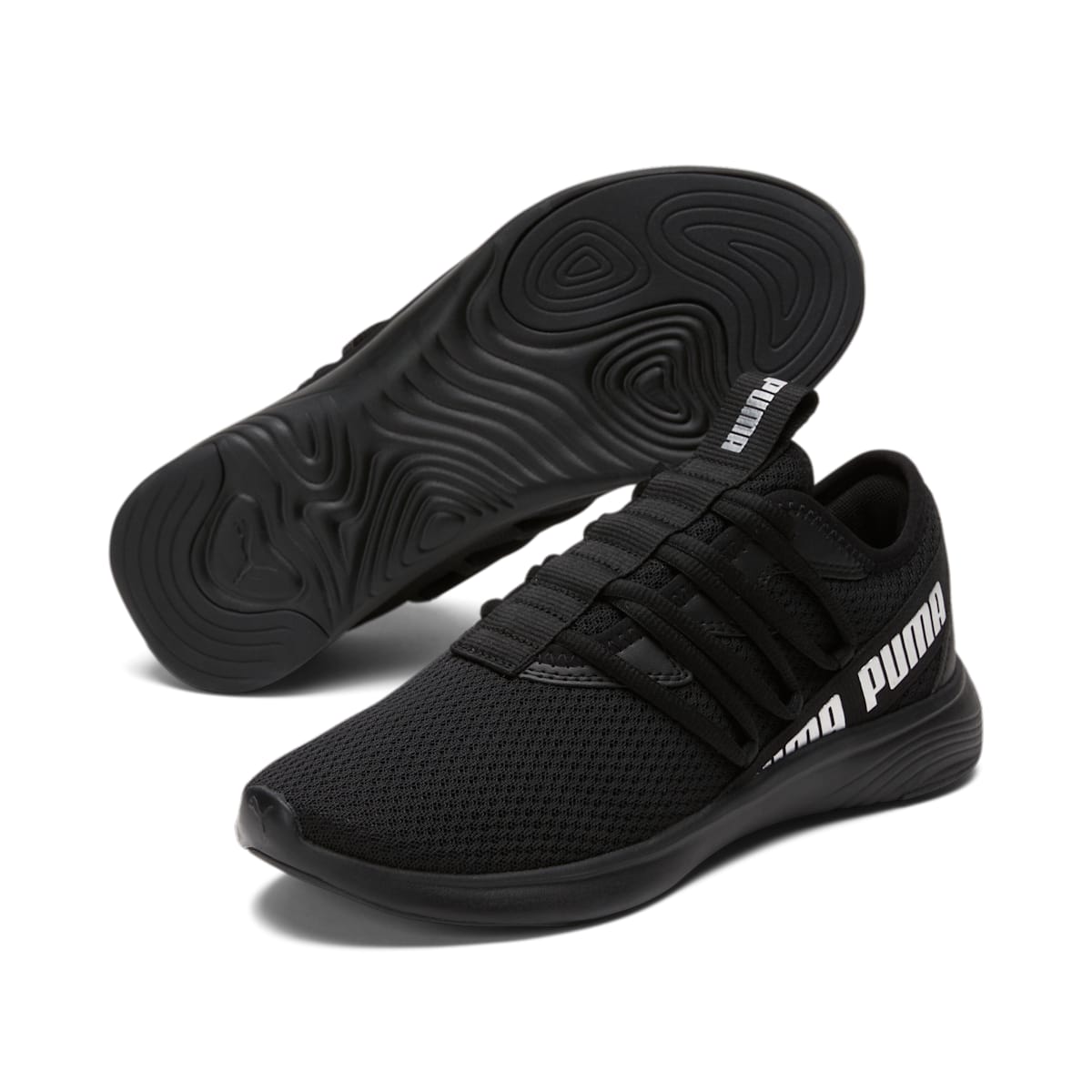 (WMNS) PUMA Star Vital 'Black Silver' 194331-19