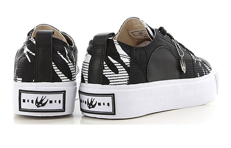 Alexander McQueen Swallow Orbyt Sneaker 'Black White' 543774-R2607-1006