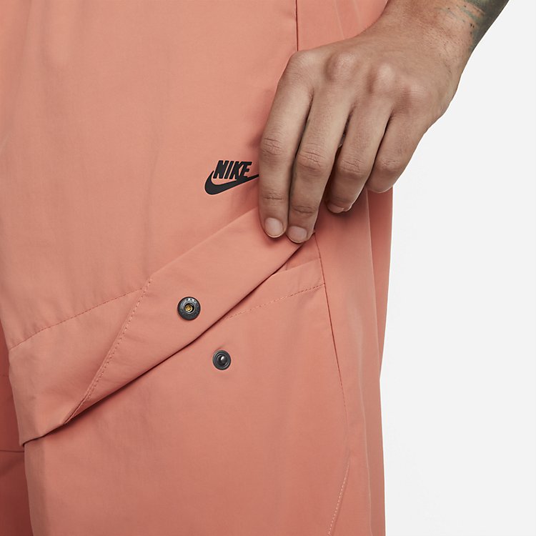 Nike Sportswear Tech Pack Woven Unlined Cargo Shorts 'Orange' DM5592-827
