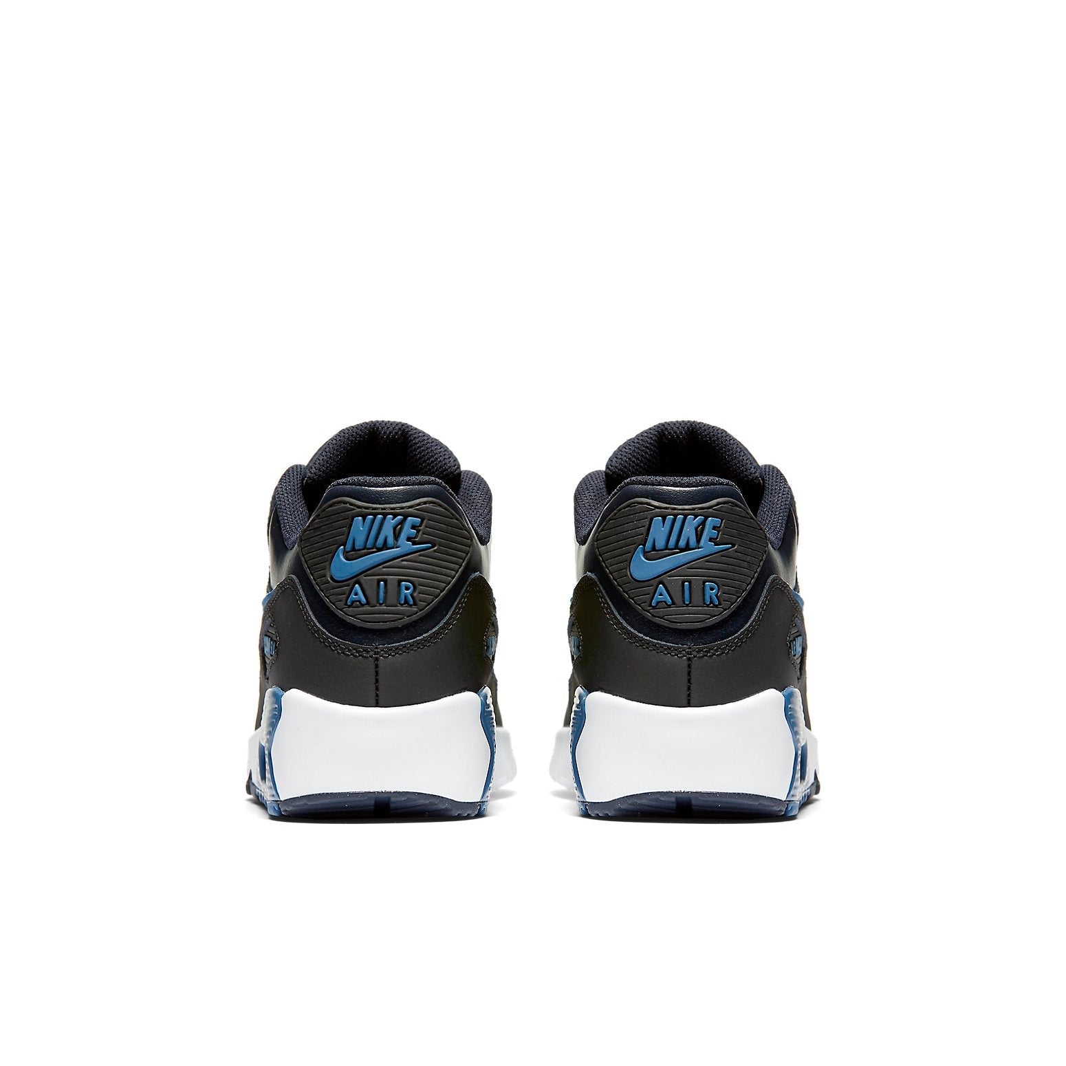 (GS) Nike Air Max 90 LTR Leather Low-Top Blue 833412-402