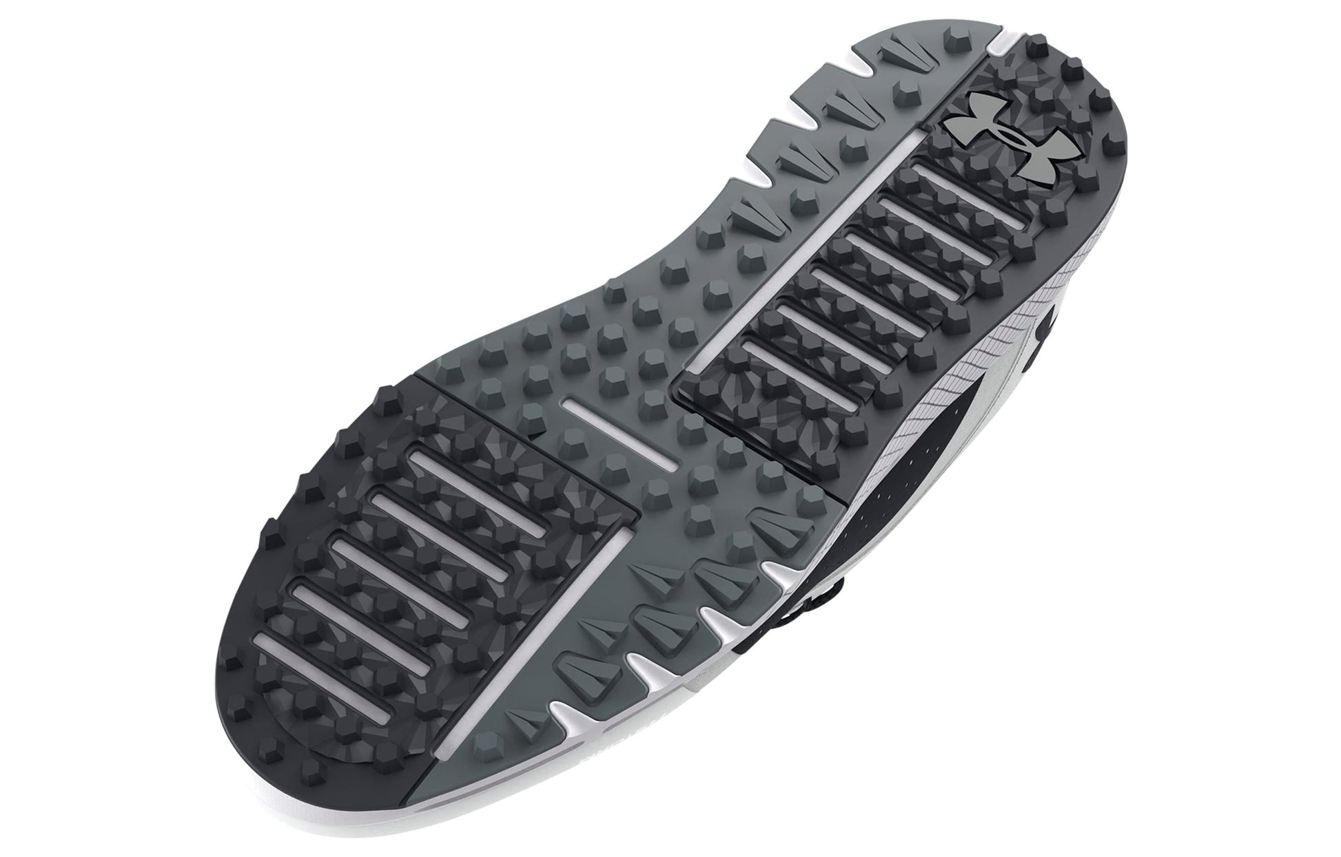 Under Armour Charged Draw 2 Spikeless Golf 'White Black' 3026399-100