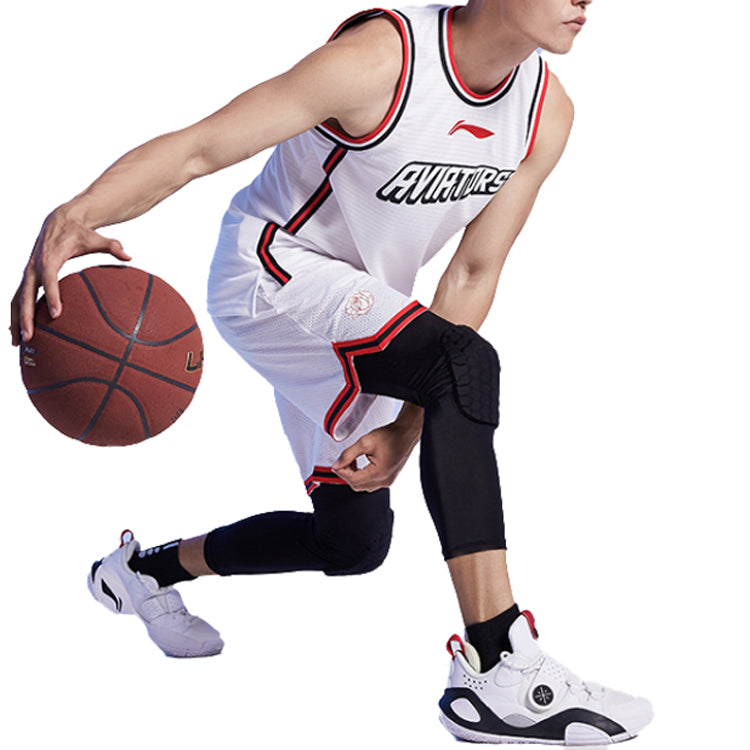 Li-Ning C.J. McCollum-1 Basketball Shorts 'White' AAPQ057-2