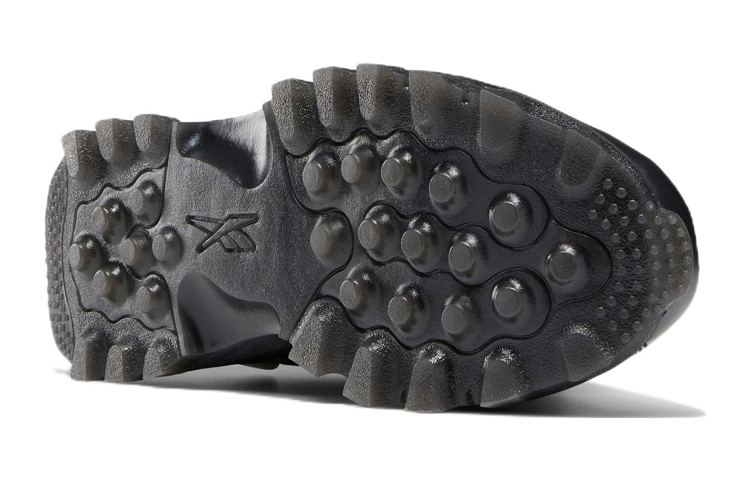 (GS) Reebok Cardi B x Classic Leather 'Black Dark Silver' HR0441