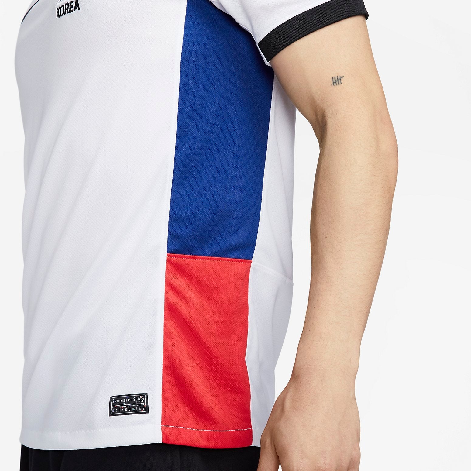 Nike Dri Fit South Korea 2023 Stadium Away Jersey Asia Sizing 'White Global Blue' DR3975-100