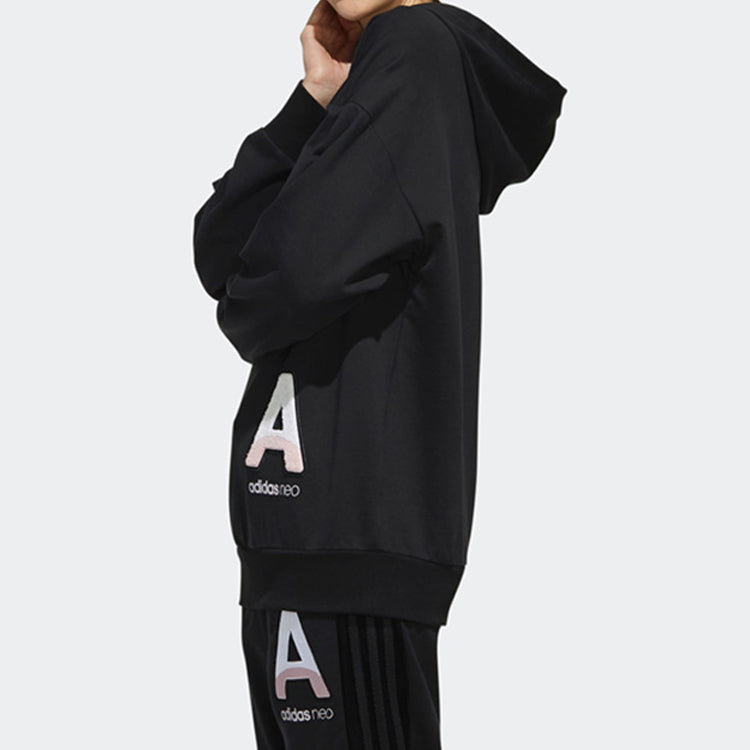 (WMNS) adidas neo Cs Sv Hdy Sports Black EI4289