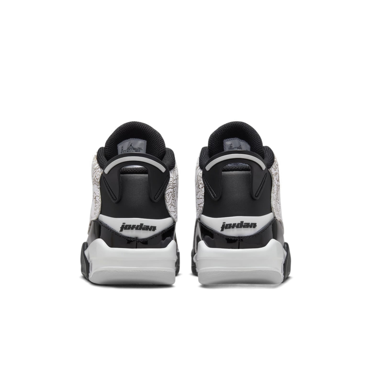 (GS) Air Jordan Dub Zero 'White Black' DV1360-110