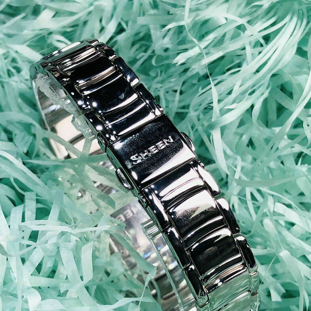 CASIO SHEEN Quartz Waterproof Silver Analog SHE-3058D-7A
