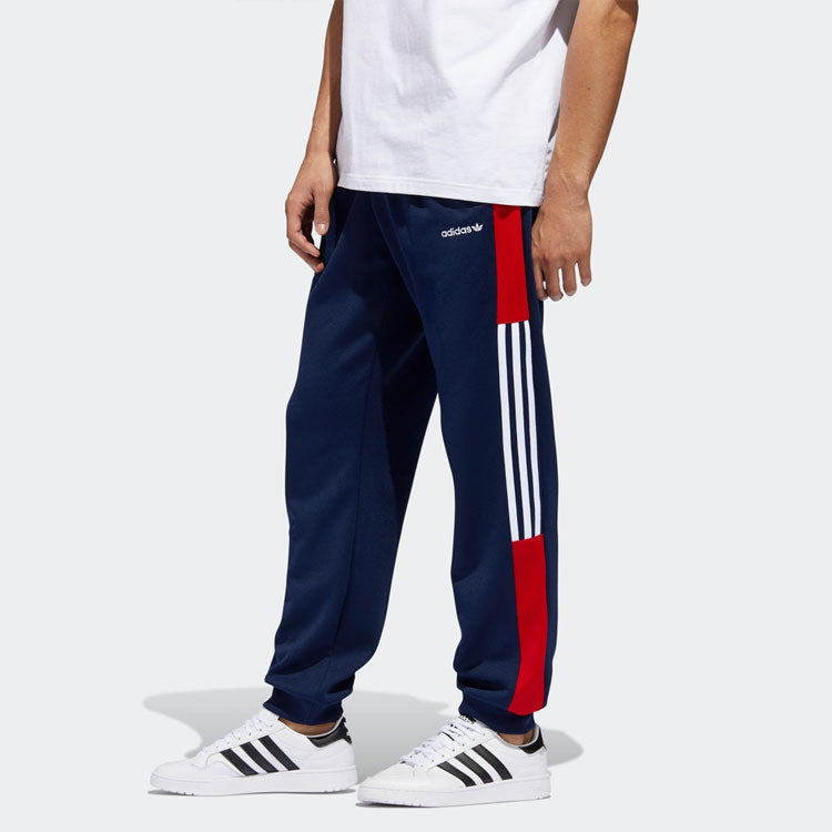 adidas originals Classics Tp Causual Sports Stripe Ankle Banded Long Pant Male Blue GD2066