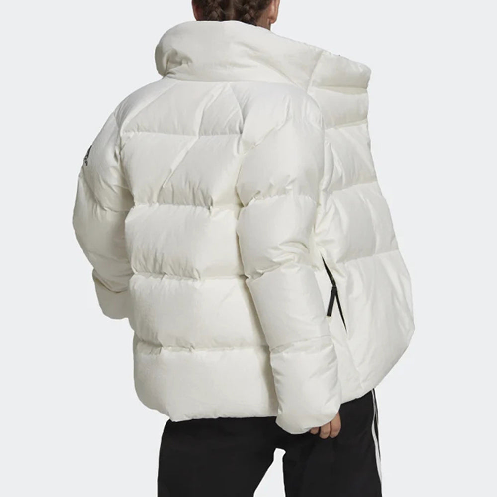 (WMNS) adidas Big Baffle Jacket Asia Sizing 'White' GT6542