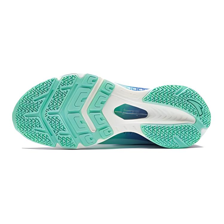 (GS) ANTA Running Series Sneakers 'White Blue Green' A312425577-2