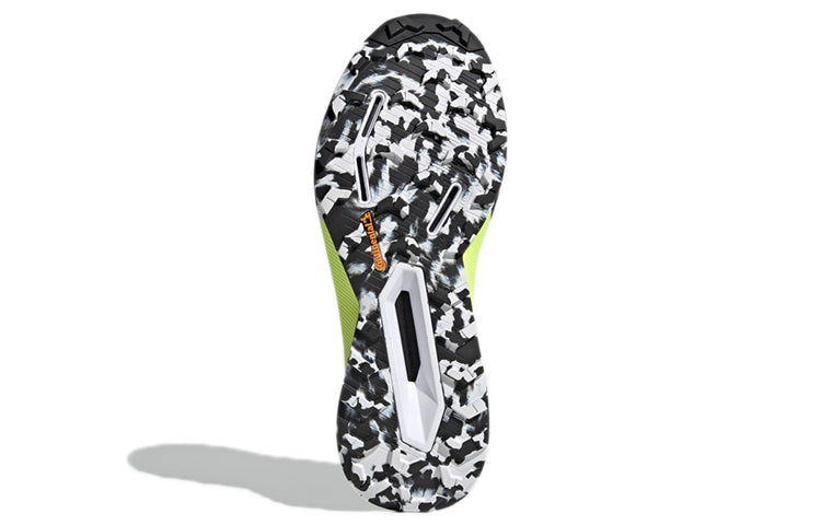 (WMNS) adidas Terrex Agravic Ultra Trail 'White Solar Yellow' FY7660