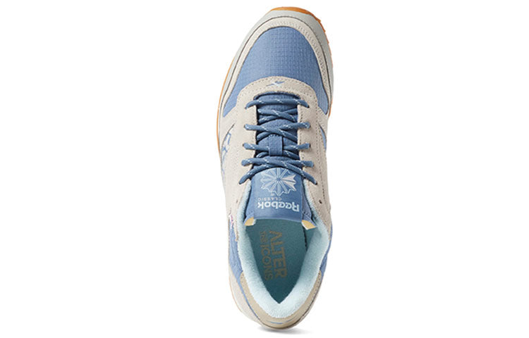 (WMNS) Reebok Classic Leather Ripple Gray/Blue DV7142