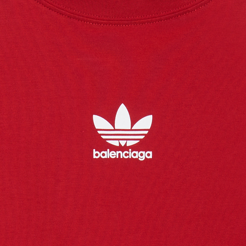 Balenciaga x adidas T-Shirt Oversized 'Red' 739101TNVA66542