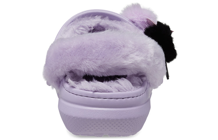 (WMNS) Crocs Classic Fur Sure Singles Day Clog Sandal 'Lila' 208439-530