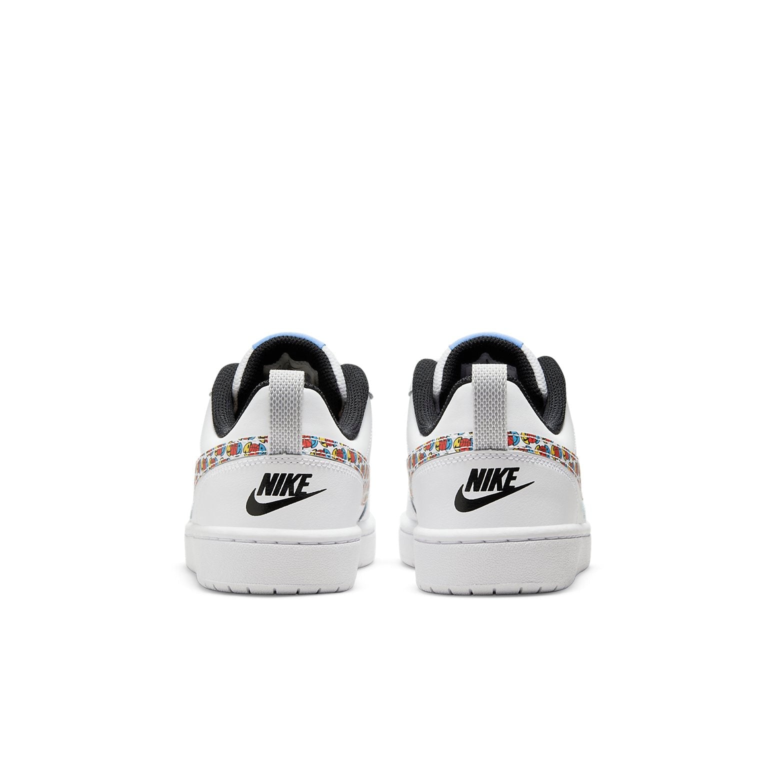 (GS) Nike Court Borough Low 2 SE 'Happy Hoops' DM8096-100