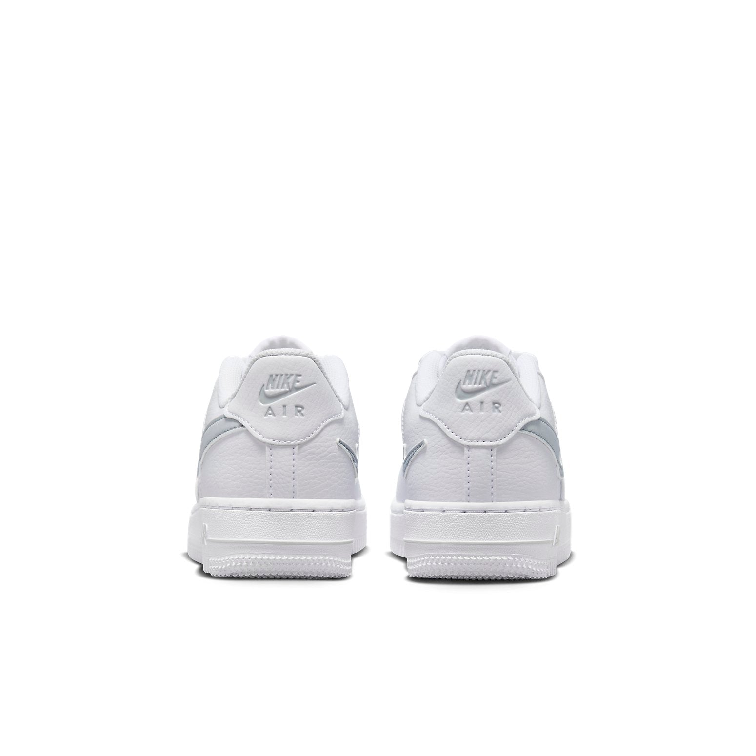 (GS) Nike Air Force 1 Low Cut Out 'Soft Grey' FQ2413-100