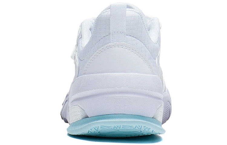 (WMNS) Li-Ning Flex Sportstyle Shoes 'White Ice Blue' AGLS114-2